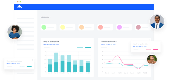 An interactive air quality platform